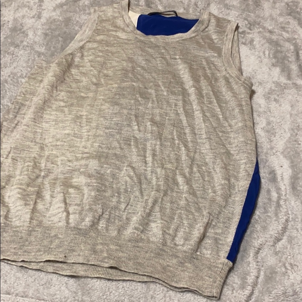 Derek Lam Colorblock Sweater Vest - Picture 2 of 6